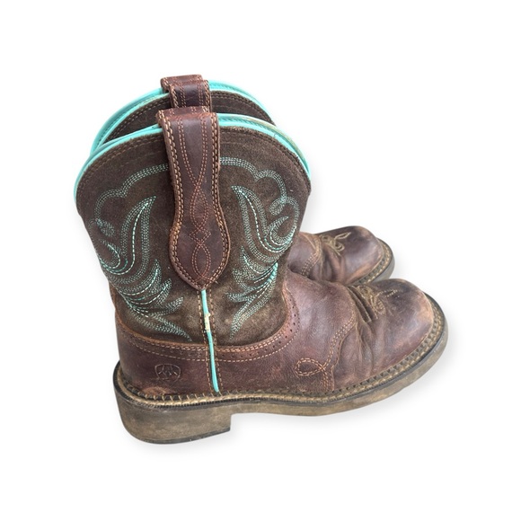 Ariat Women's Fatbaby Heritage Dapper Western Boots - Picture 2 of 7